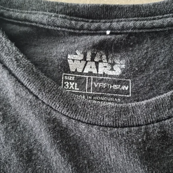 Star Wars T Shirt Grogu Baby Yoda The Mandalorian Size 3XL Black Unisex - Picture 3 of 10